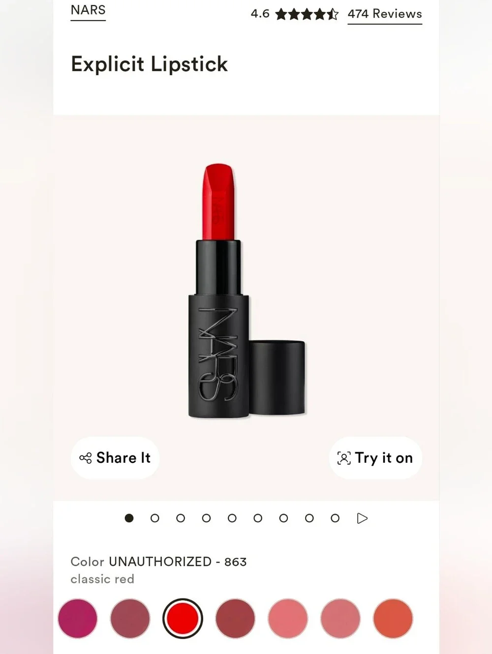 NARS Explicit Lipstick (Mini)